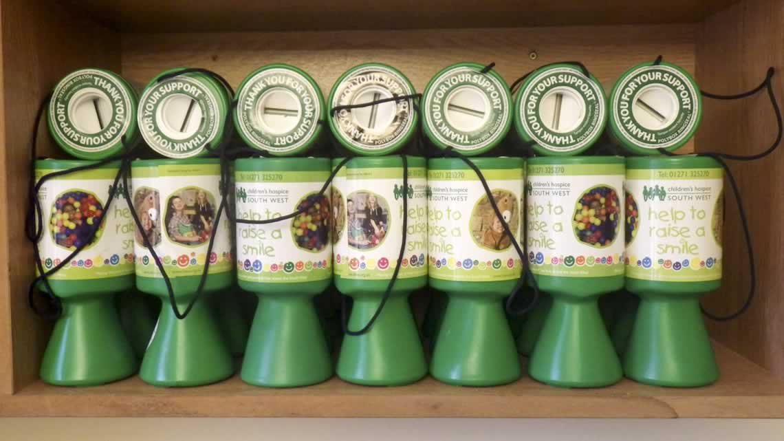 New Tin Collection Procedure Childrens Hospice South West